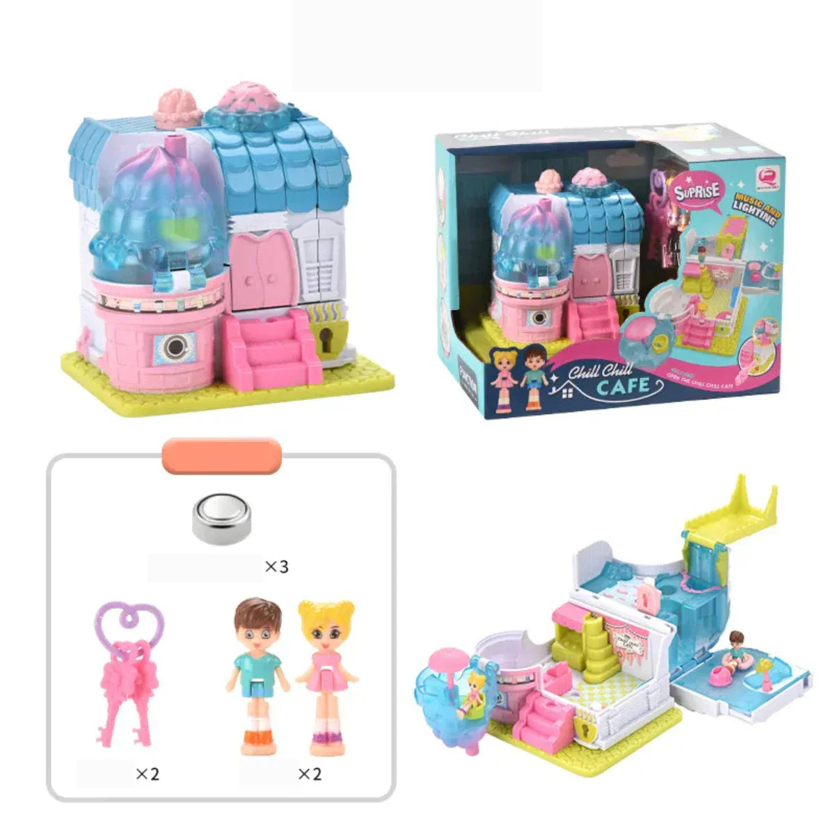 MINI DOLL HOUSE™ - LITET HUS, STORA ÄVENTYR - DOCKHUS
