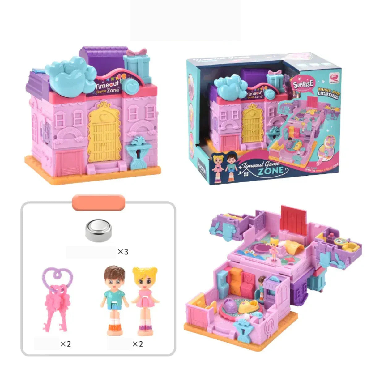 MINI DOLL HOUSE™ - LITET HUS, STORA ÄVENTYR - DOCKHUS