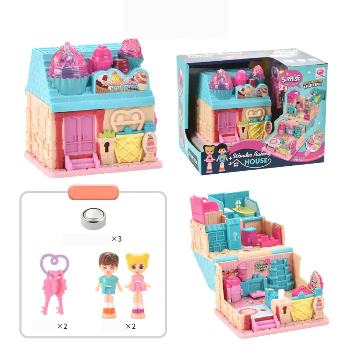 MINI DOLL HOUSE™ - LITET HUS, STORA ÄVENTYR - DOCKHUS