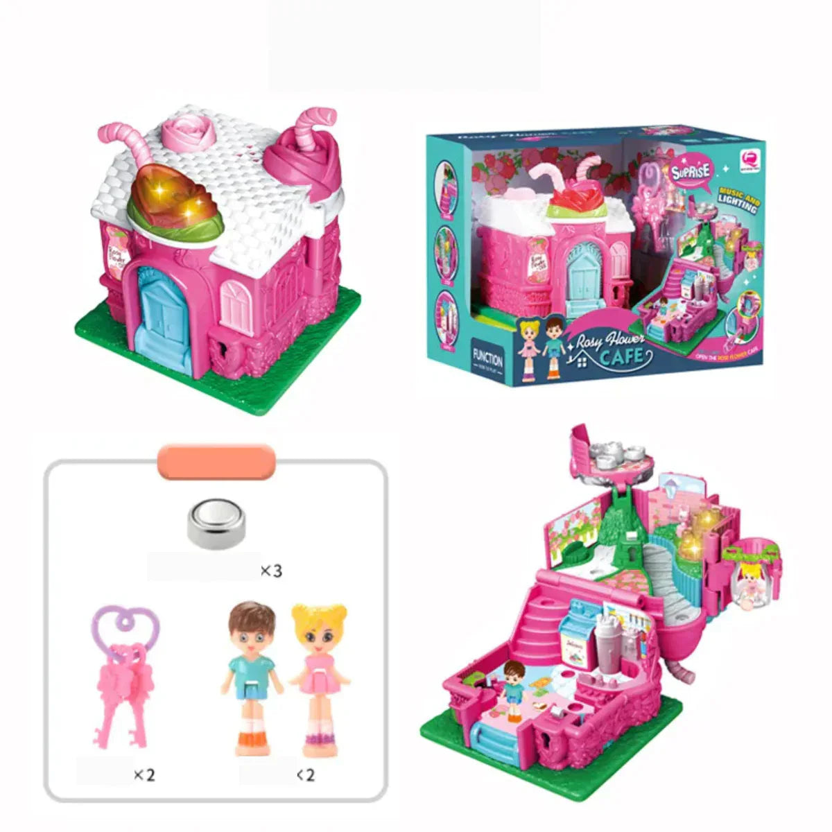 MINI DOLL HOUSE™ - LITET HUS, STORA ÄVENTYR - DOCKHUS