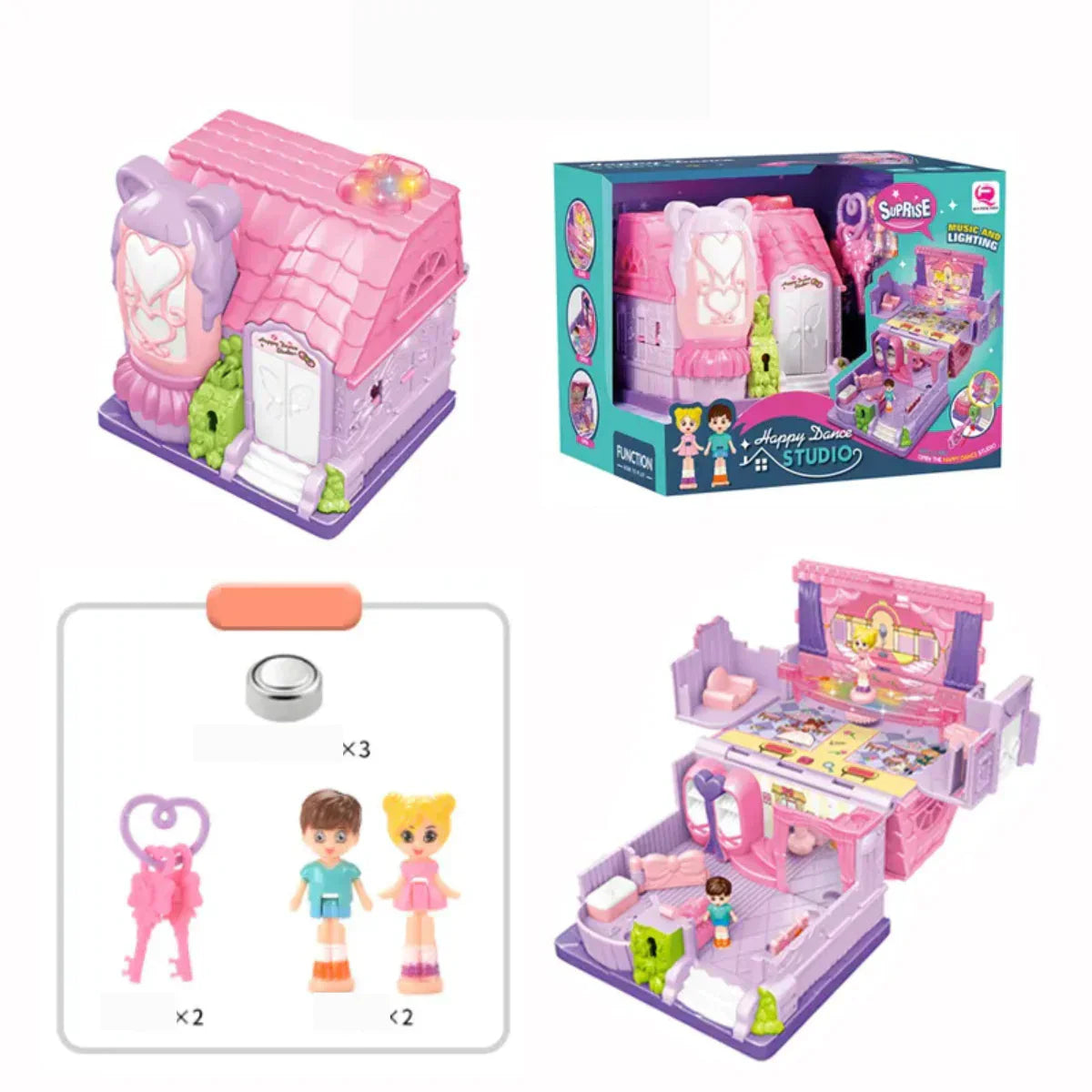 MINI DOLL HOUSE™ - LITET HUS, STORA ÄVENTYR - DOCKHUS