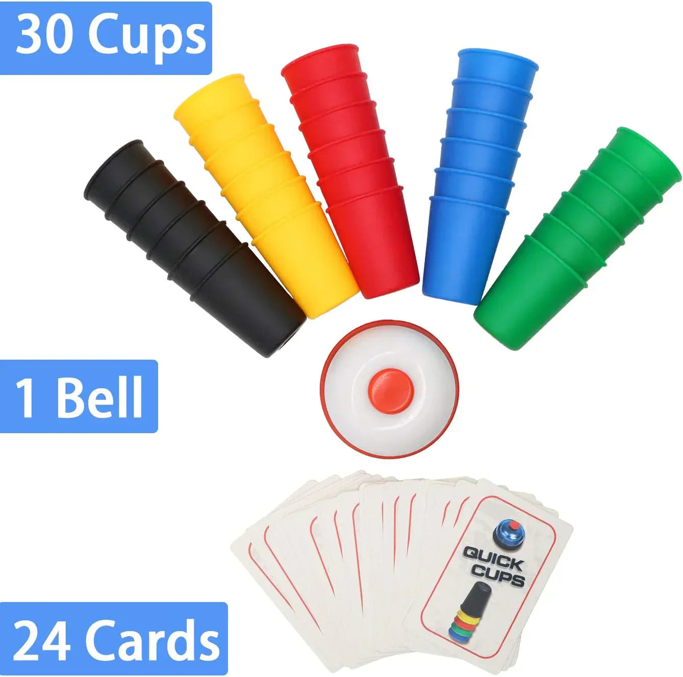 CUP GAME™ | VAR SNABBAST PÅ ATT STAPLA - STACKING GAME