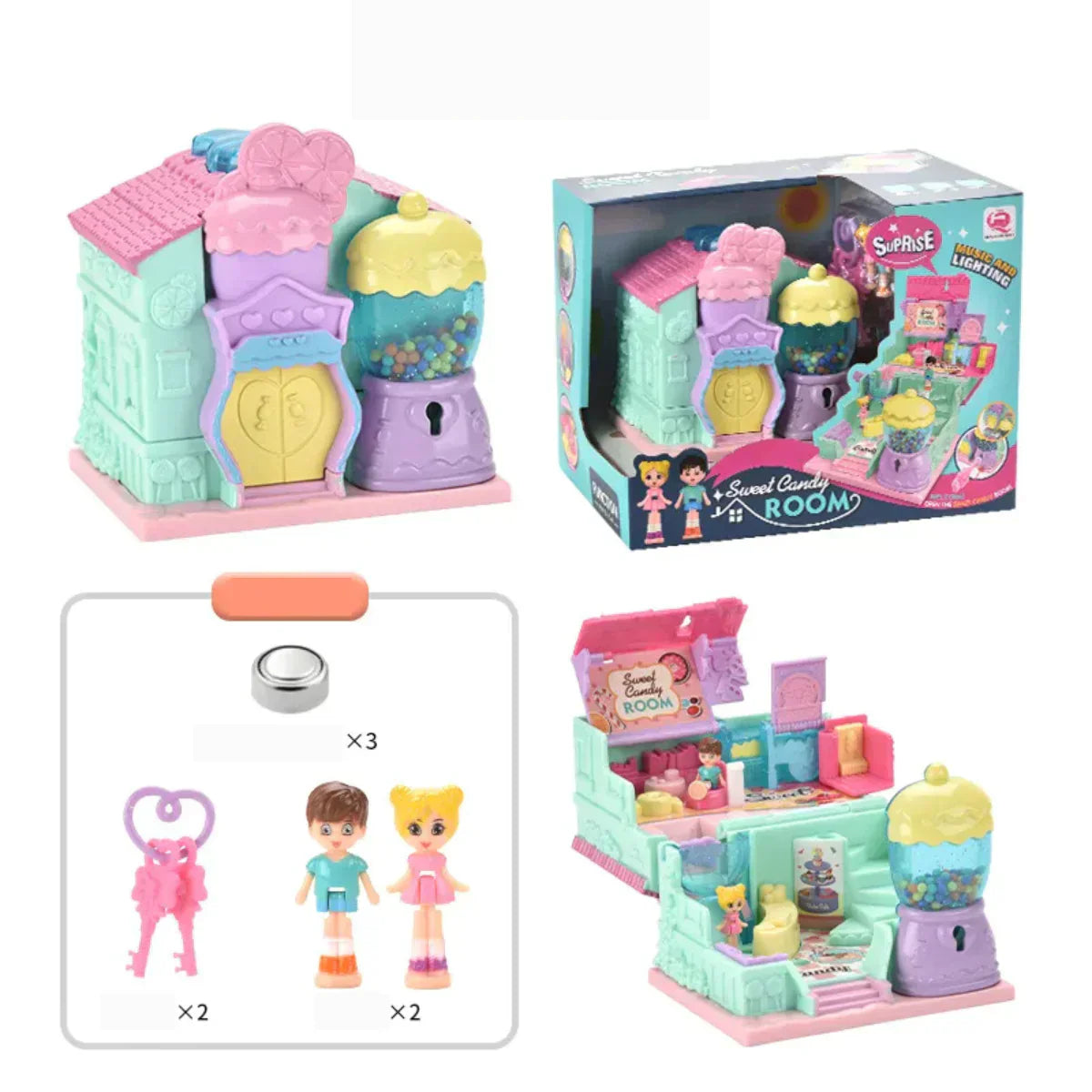 MINI DOLL HOUSE™ - LITET HUS, STORA ÄVENTYR - DOCKHUS