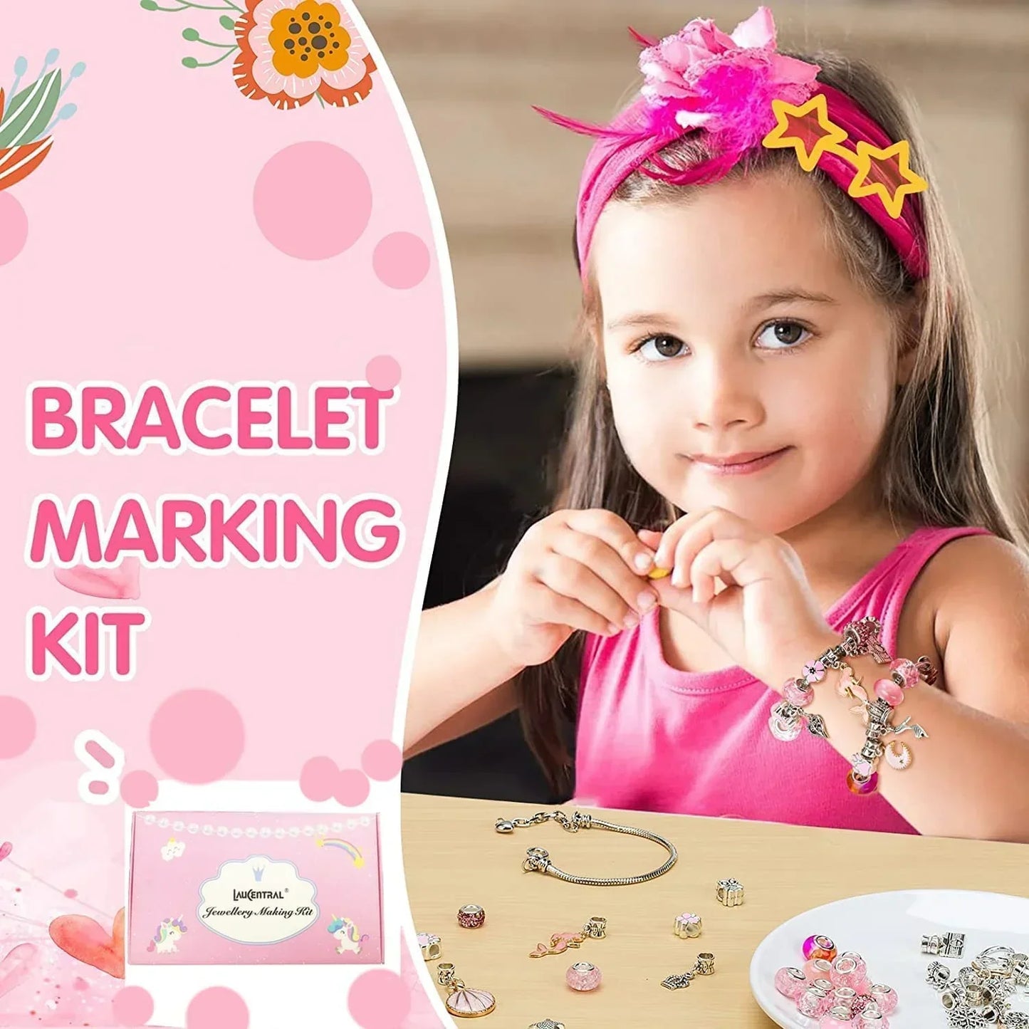 Gör Det Själv-Armband - GÖR DINA EGNA ARMBAND! - DIY KRISTALLARMBAND SET