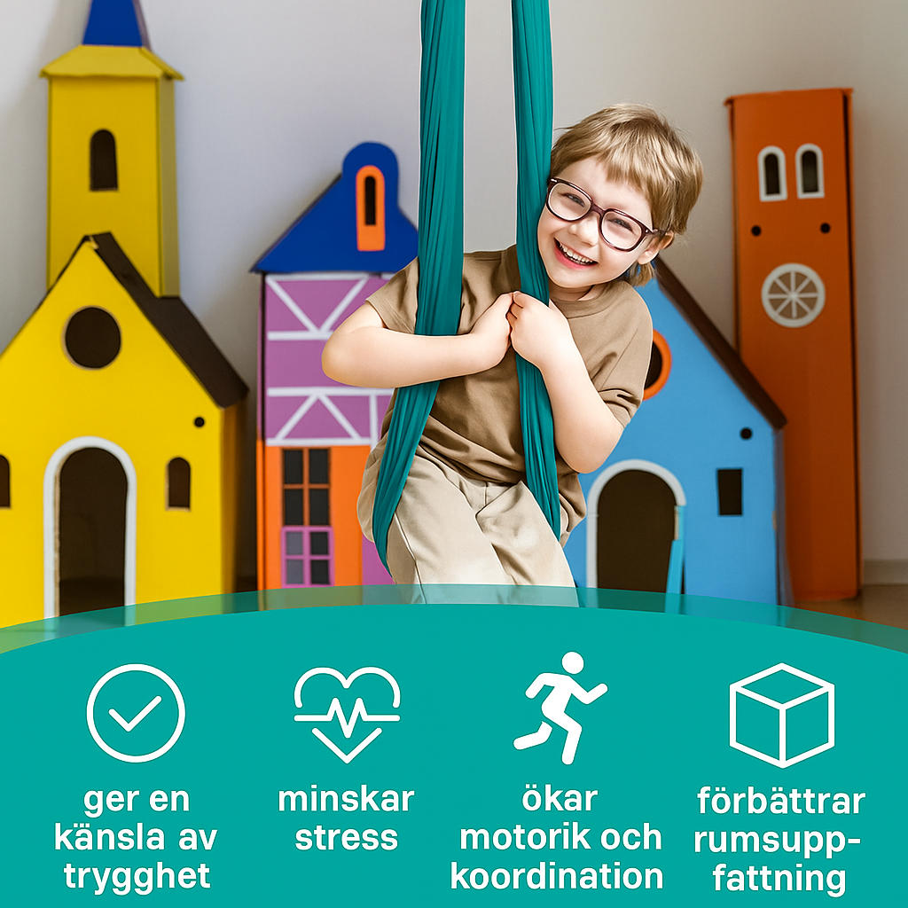 Sväva fritt - Sensorisk hänggunga för barn