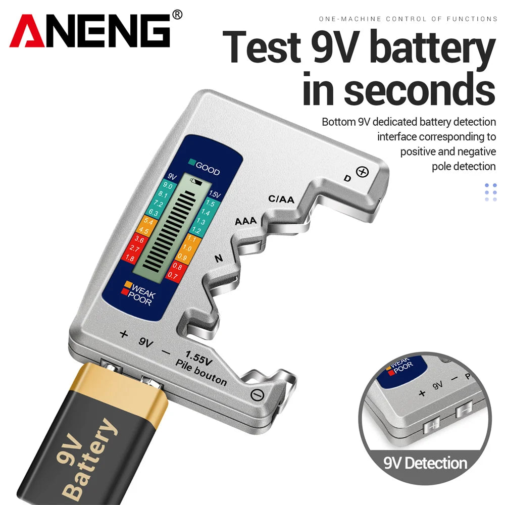 BatteriKollen™ – Universell Batteritestare för Alla Typer