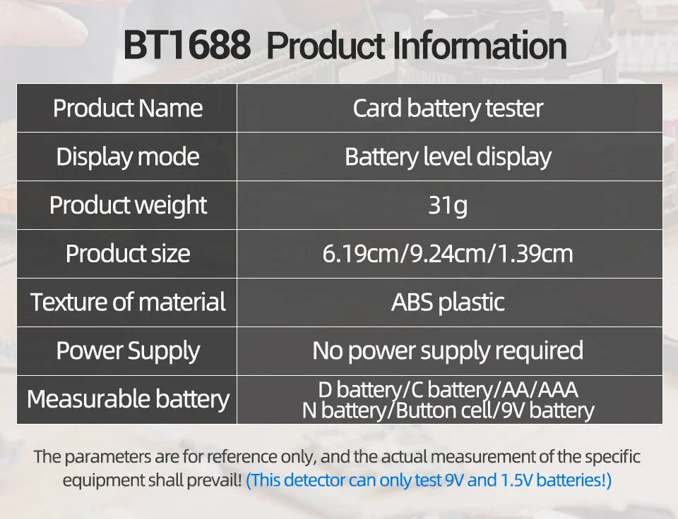 BatteriKollen™ – Universell Batteritestare för Alla Typer