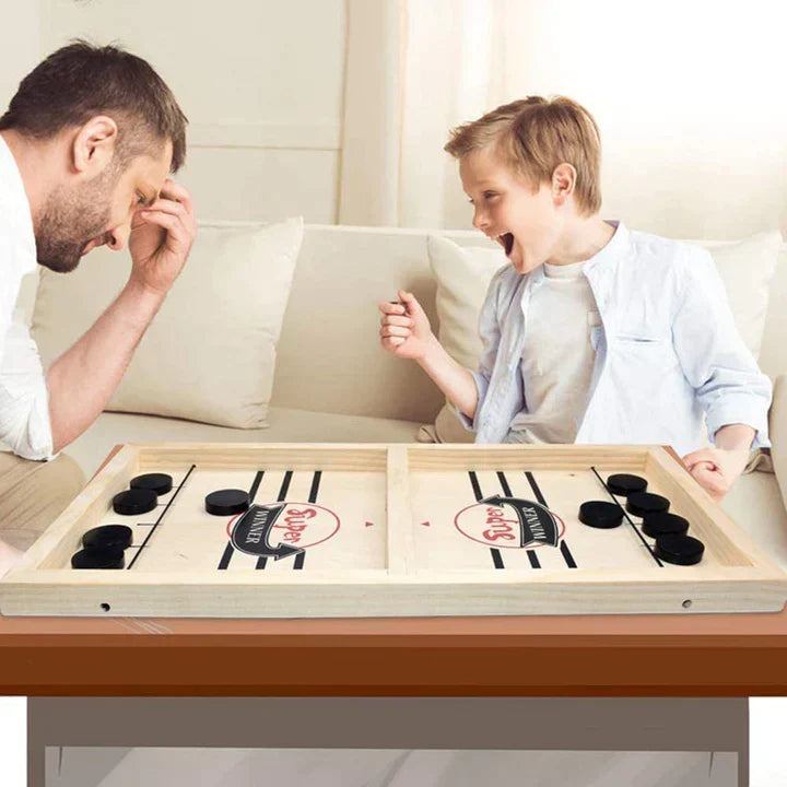 Flygande Puck - Spel med Fart & Fläkt