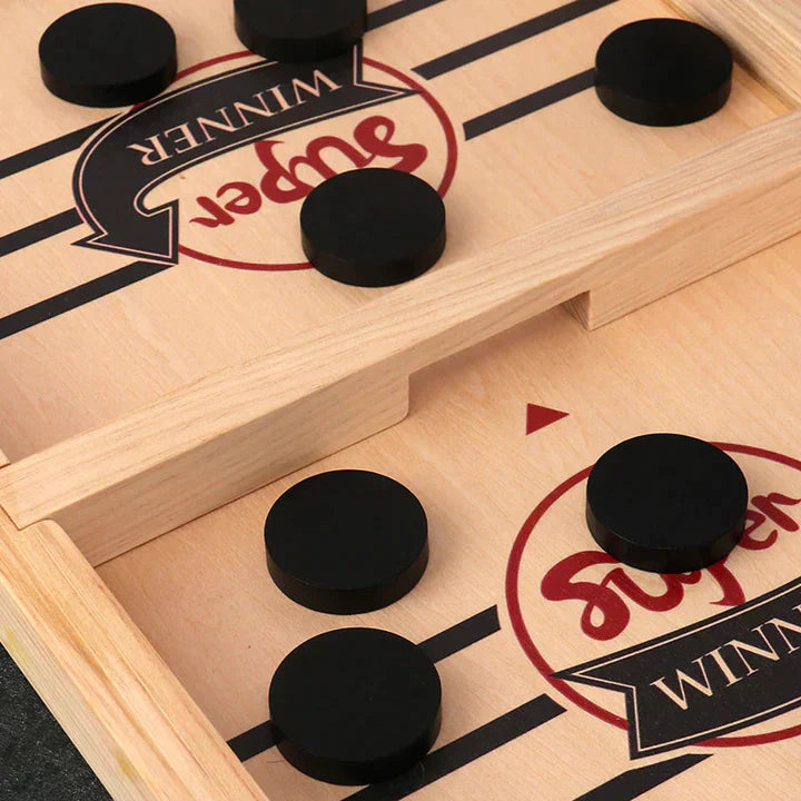 Flygande Puck - Spel med Fart & Fläkt