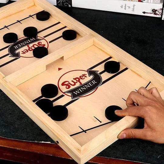 Flygande Puck - Spel med Fart & Fläkt