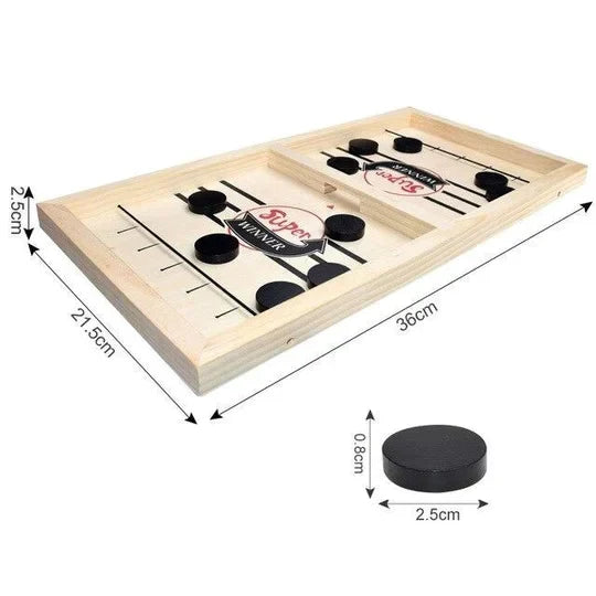 Flygande Puck - Spel med Fart & Fläkt