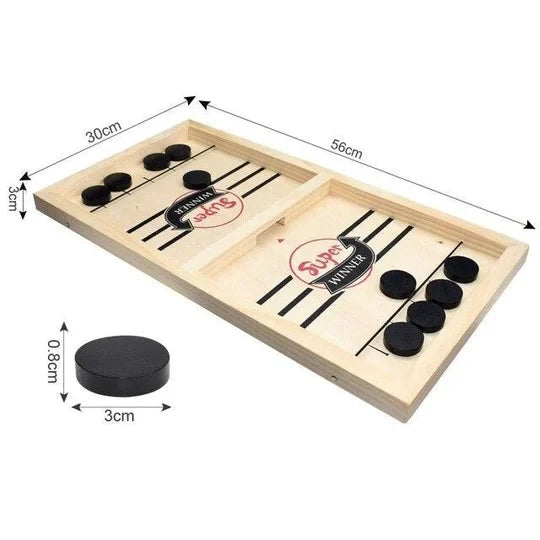 Flygande Puck - Spel med Fart & Fläkt
