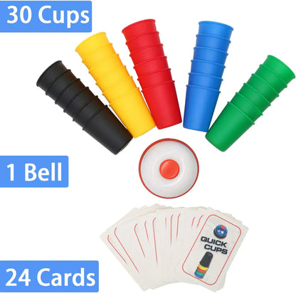 CUP GAME™ | VAR SNABBAST PÅ ATT STAPLA - STACKING GAME