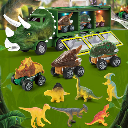 Dinosaurie-Lastbil - TRANSPORTERA DINOSAURIERNA