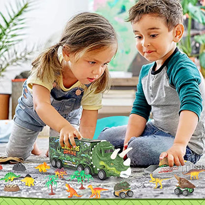 Dinosaurie-Lastbil - TRANSPORTERA DINOSAURIERNA
