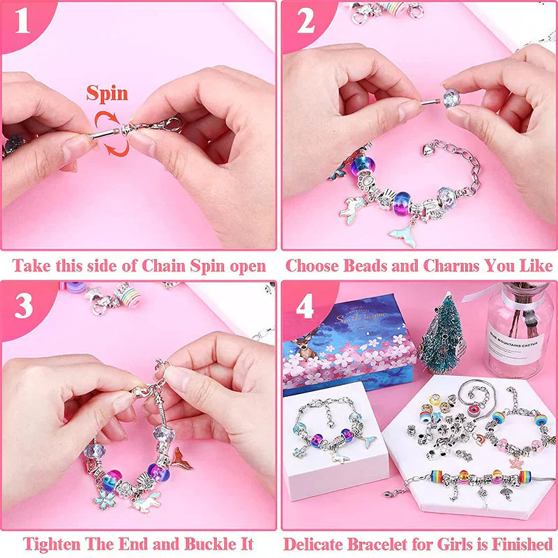Gör Det Själv-Armband - GÖR DINA EGNA ARMBAND! - DIY KRISTALLARMBAND SET