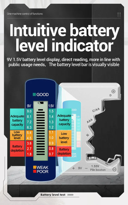 BatteriKollen™ – Universell Batteritestare för Alla Typer