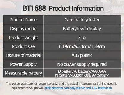 BatteriKollen™ – Universell Batteritestare för Alla Typer