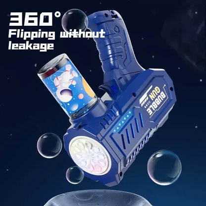 Elektrisk Bubbelpistol – 10 Hål & Automatiska Bubblor