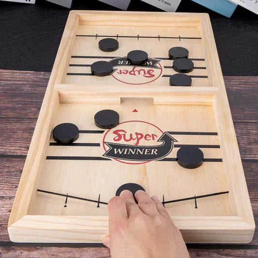 Flygande Puck - Spel med Fart & Fläkt
